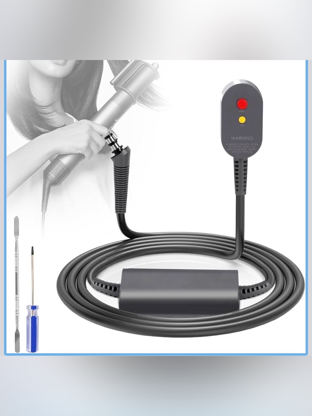 NEW Replacement for Airwrap Styler Power Charger Cable, Compatible Dyson Airwrap